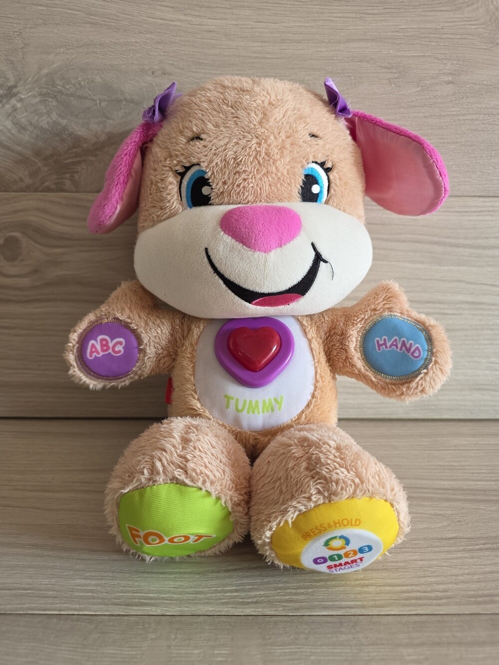 Fisher-Price Laugh & Learn Smart Stages Puppy Interactive Plush Dog Plush SU21